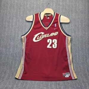 Nike LeBron James Cavaliers Rookie Jersey 2003 Vtg Men 3XL +2 Stitched Authentic